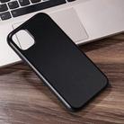 For iPhone 12 / 12 Pro Crazy Horse Texture TPU Protective Case(Black) - 1