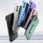 For Redmi K50 Gaming Baking Varnish 360 Rotate Holder No Frame PC Phone Case(Black) - 2
