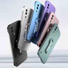 For Redmi K60 Pro Baking Varnish 360 Rotate Holder No Frame PC Phone Case(Black) - 2