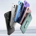 For Redmi K60E Baking Varnish 360 Rotate Holder No Frame PC Phone Case(Blue) - 2