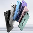 For Redmi K60E Baking Varnish 360 Rotate Holder No Frame PC Phone Case(Purple) - 2