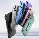 For Redmi Note 11 5G Baking Varnish 360 Rotate Holder No Frame PC Phone Case(Purple) - 2