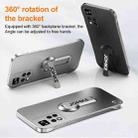 For Redmi Note 11 Pro Baking Varnish 360 Rotate Holder No Frame PC Phone Case(Green) - 3