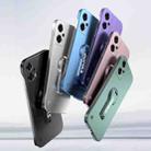 For Redmi Note 11T Pro Baking Varnish 360 Rotate Holder No Frame PC Phone Case(Purple) - 2