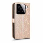 For Xiaomi 15 Honeycomb Dot Texture Leather Phone Case(Gold) - 3