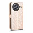 For Xiaomi Civi 5 Pro 5G Honeycomb Dot Texture Leather Phone Case(Gold) - 3