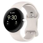 For Google Pixel Watch 3 45mm Official Silicone Watch Band(Starlight) - 1