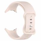 For Google Pixel Watch 3 45mm Official Silicone Watch Band(Pink) - 3