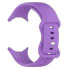 For Google Pixel Watch 3 45mm Official Silicone Watch Band(Purple) - 3