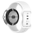 For Google Pixel Watch 3 41mm Official Silicone Watch Band(White) - 2