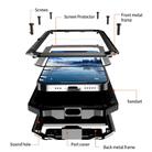For iPhone 16e R-JUST Life Waterproof Dustproof Shockproof Holder Phone Case(Black) - 3