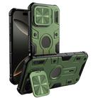 For iPhone 16 Pro Max NILLKIN Black Rhino Prop MagSafe Magnetic PC Phone Case(Green) - 3