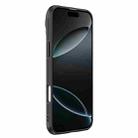 For iPhone 16 Pro Max NILLKIN Black Mirror Prop CD Texture Mirror Phone Case(Black) - 3