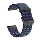 For Garmin 26mm Ocean Quick Release Silicone Watch Band(Midnight Blue) - 2