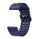 For Garmin 26mm Ocean Quick Release Silicone Watch Band(Midnight Blue) - 3