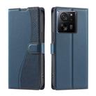 For Redmi K60 Ultra Voltage Ultra-thin Dot Leather Phone Case(Blue) - 1