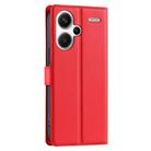 For Redmi Note 13 Pro+ 5G Voltage Ultra-thin Dot Leather Phone Case(Red) - 3