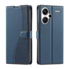 For Redmi Note 13 Pro+ 5G Voltage Ultra-thin Dot Leather Phone Case(Blue) - 1