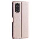 For Redmi Note 11S 4G / 11 4G Global Voltage Ultra-thin Dot Leather Phone Case(Rose Gold) - 3