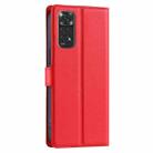 For Redmi Note 11S 4G / 11 4G Global Voltage Ultra-thin Dot Leather Phone Case(Red) - 3