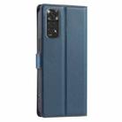 For Redmi Note 11S 4G / 11 4G Global Voltage Ultra-thin Dot Leather Phone Case(Blue) - 3