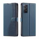 For Redmi Note 12 Pro 4G / 11 Pro 5G Global Voltage Ultra-thin Dot Leather Phone Case(Blue) - 1