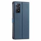 For Redmi Note 12 Pro 4G / 11 Pro 5G Global Voltage Ultra-thin Dot Leather Phone Case(Blue) - 3