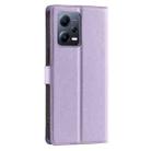 For Redmi Note 12 Pro 5G Global Voltage Ultra-thin Dot Leather Phone Case(Purple) - 3