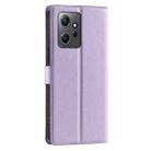 For Redmi Note 12 4G Global Voltage Ultra-thin Dot Leather Phone Case(Purple) - 3