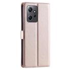 For Redmi Note 12 4G Global Voltage Ultra-thin Dot Leather Phone Case(Rose Gold) - 3