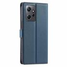 For Redmi Note 12 4G Global Voltage Ultra-thin Dot Leather Phone Case(Blue) - 3