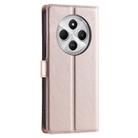 For Redmi 14C 4G / 14R 5G Global Voltage Ultra-thin Dot Leather Phone Case(Rose Gold) - 3