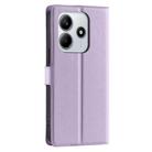 For Redmi Note 14 5G Voltage Ultra-thin Dot Leather Phone Case(Purple) - 3