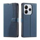 For Redmi Note 14 4G 163.25mm Voltage Ultra-thin Dot Leather Phone Case(Blue) - 1