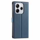For Redmi Note 14 4G 163.25mm Voltage Ultra-thin Dot Leather Phone Case(Blue) - 3