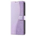For Redmi Note 14 Pro 4G Global Voltage Ultra-thin Dot Leather Phone Case(Purple) - 2