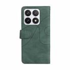 For Xiaomi 14T Pro Dual-color Splicing Flip Leather Phone Case(Green) - 3