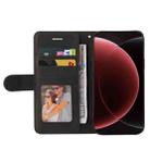 For Xiaomi 15 Ultra 5G Global Dual-color Splicing Flip Leather Phone Case(Black) - 3