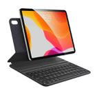 For iPad 10th Gen 10.9 2022 Yesido Dual-sided Clip Magnetic Keyboard Leather Case(Black) - 1