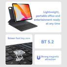 For iPad 10th Gen 10.9 2022 Yesido Dual-sided Clip Magnetic Keyboard Leather Case(Black) - 6