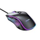 Yesido KB20 USB 7200DPI RGB Wired Mouse(Black) - 1