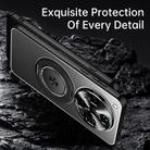 For OPPO Find X8 Ultra Rotating Holder Frosted Metal Phone Case(Titanium) - 4
