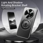 For OPPO Find X8 Ultra Rotating Holder Frosted Metal Phone Case(Titanium) - 5