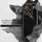 For Xiaomi 15 XINLI Straight Edge 6D Electroplate TPU Phone Case(White) - 3