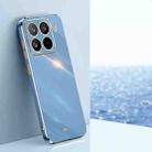 For Xiaomi 15 Pro XINLI Straight Edge 6D Electroplate TPU Phone Case(Celestial Blue) - 1