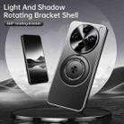 For vivo X100 Ultra Rotating Holder Frosted Metal Phone Case(Titanium) - 3