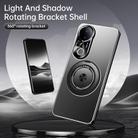 For vivo S20 Rotating Holder Frosted Metal Phone Case(Titanium) - 3