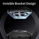For vivo X200 Ultra Rotating Holder Frosted Metal Phone Case(Blue) - 5