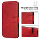 For iPhone 16 Pro Max Shockproof PU + TPU Leather Phone Case(Red) - 3