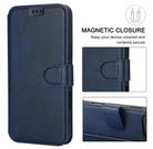 For iPhone 16 Pro Max Shockproof PU + TPU Leather Phone Case(Blue) - 3